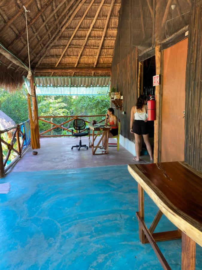Apartmán Malinche Cafe In Coba Tulum Exteriér fotografie